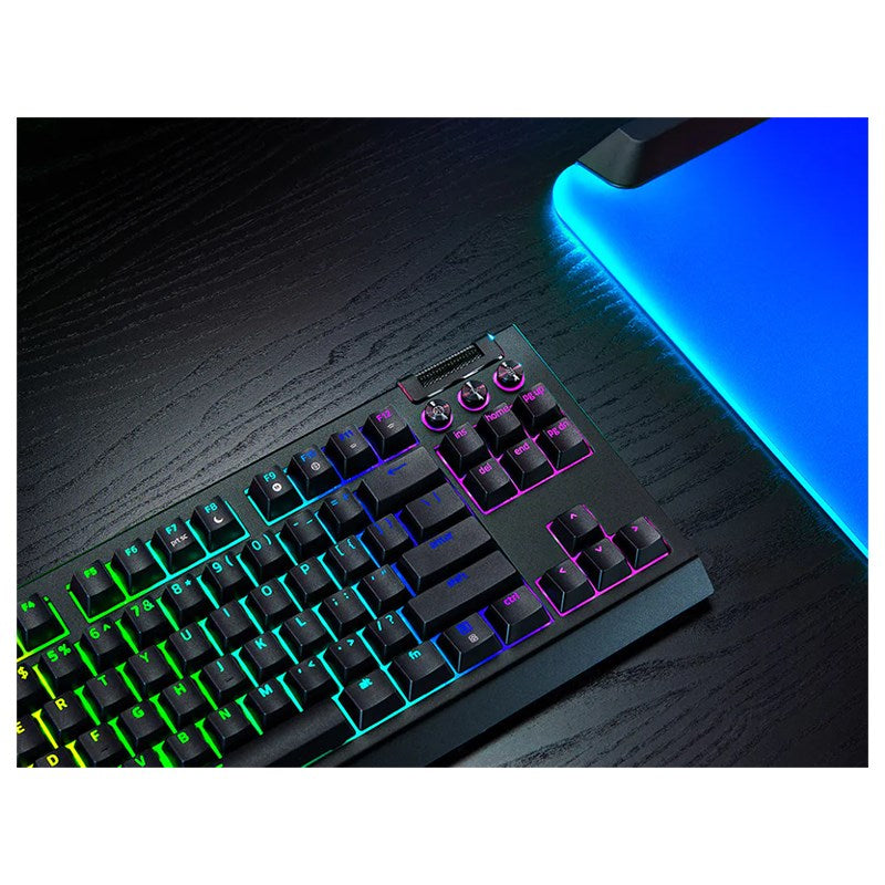 Razer BlackWidow V4 Tenkeyless HyperSpeed Wireless Hot-swappable Gaming Keyboard - Black Razer BlackWidow V4 Tenkeyless HyperSpeed Wireless Hot-swappable Gaming Keyboard - Black